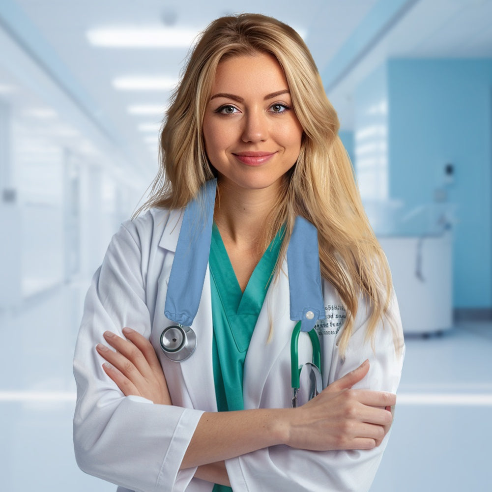 Argentina Flag Inspired Stethoscope Protective Cover
