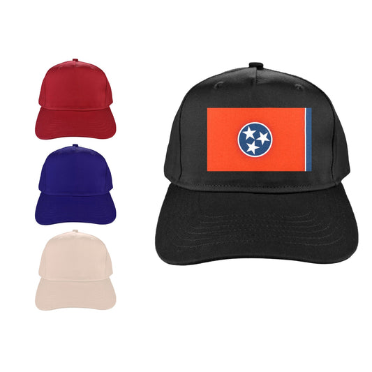 Tennessee Flag Baseball Cap (Made in USA)