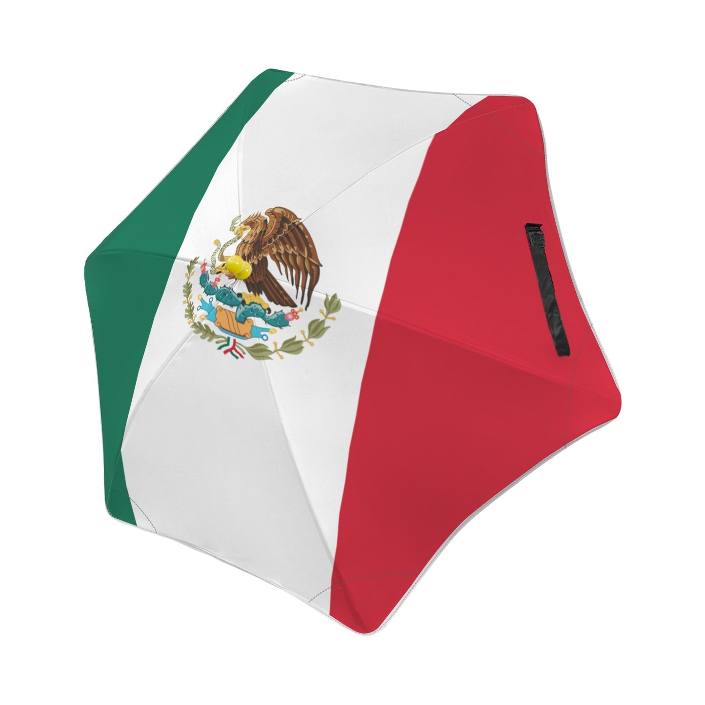 Mexico Flag Inspired Kids Safe Round Corner Umbrella