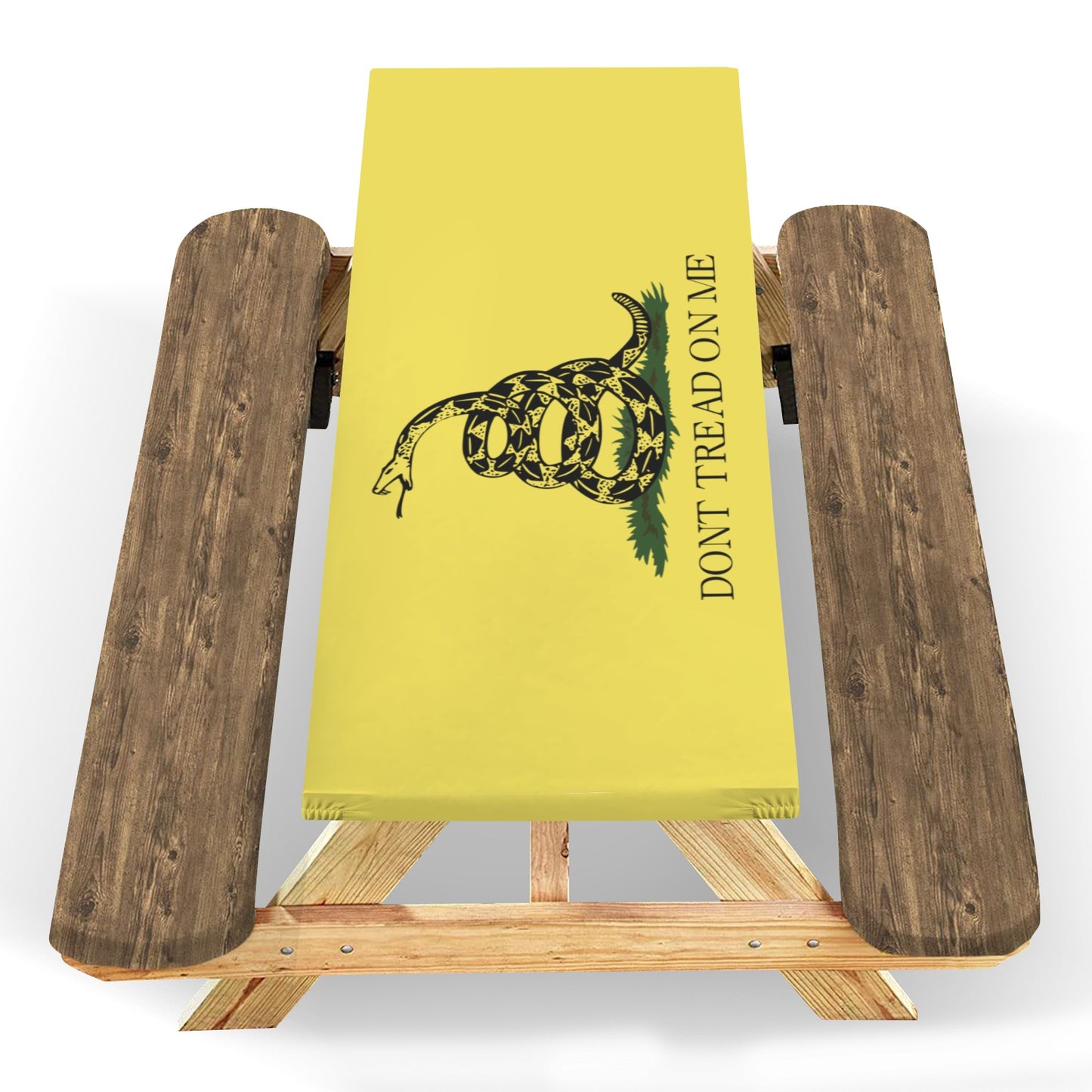 Gadsden Flag Picnic Table Cover (72" x 30") (Made in the USA)