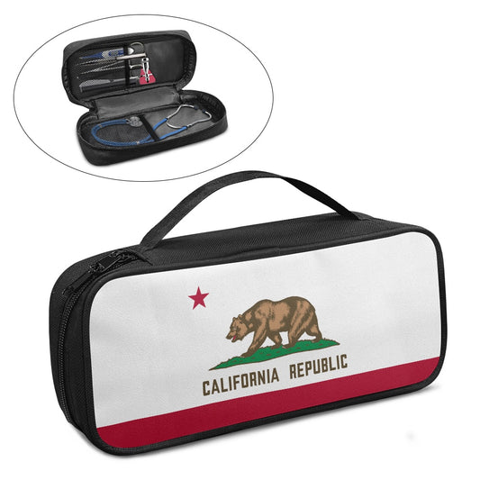 California Flag Inspired Stethoscope Storage Bag