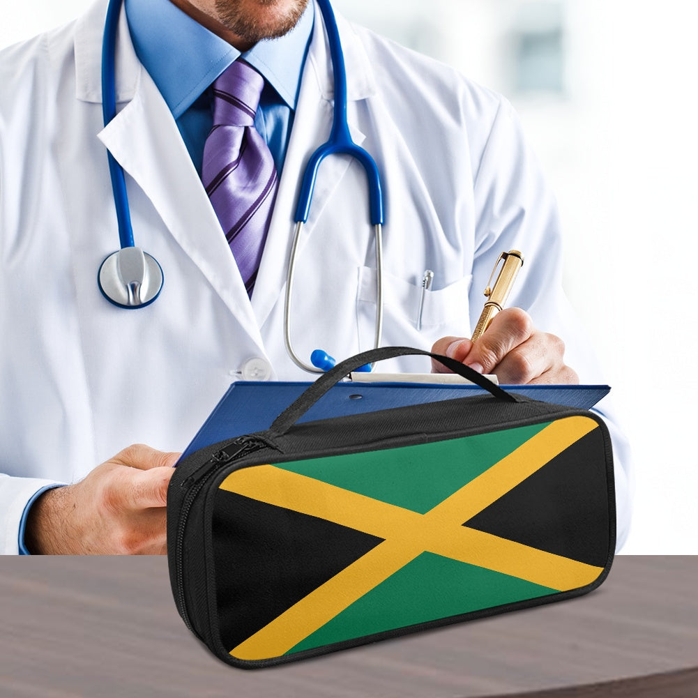 Jamaica Flag Inspired Stethoscope Storage Bag