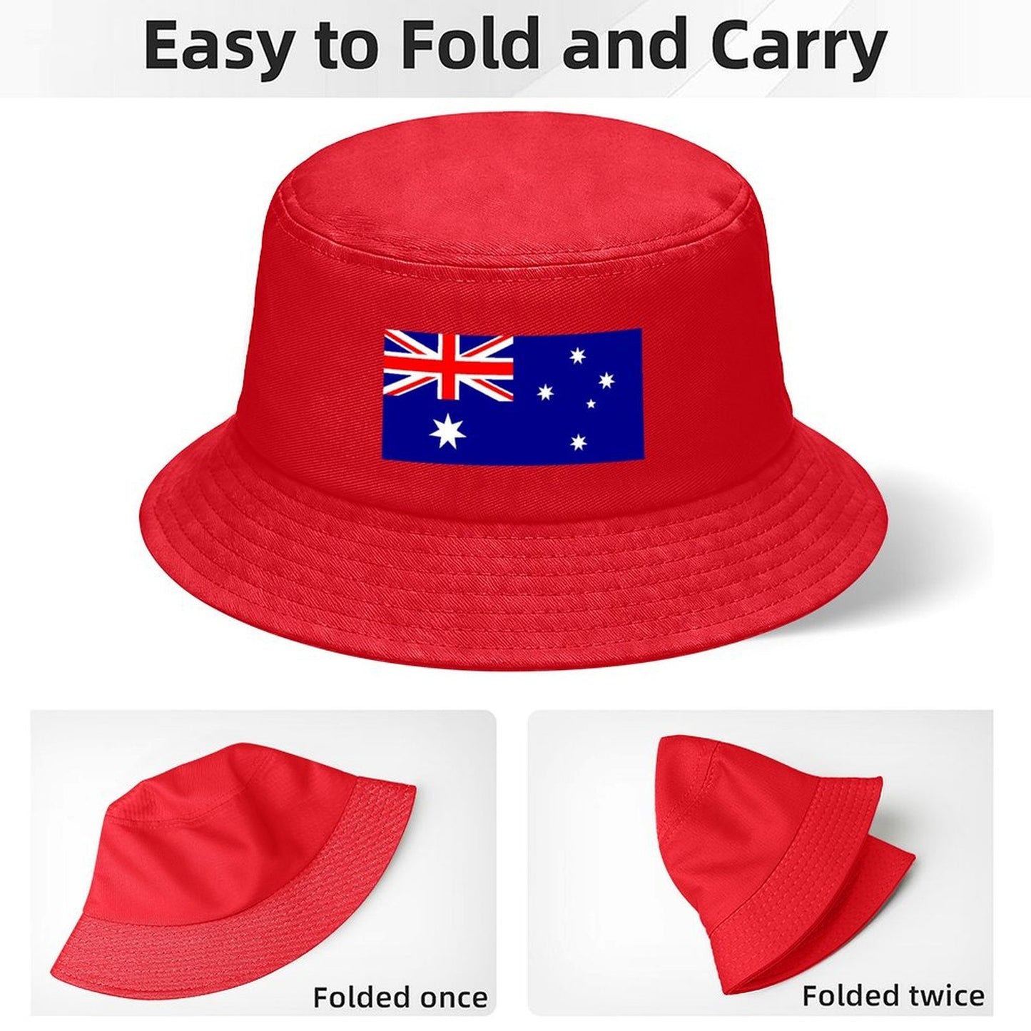Australia Flag Inspired Kids’ Bucket Hat | Ships from USA