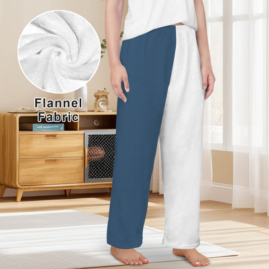 USA/American Flag Inspired "USA" Women's Flannel Pajama Trousers Made in the USA
