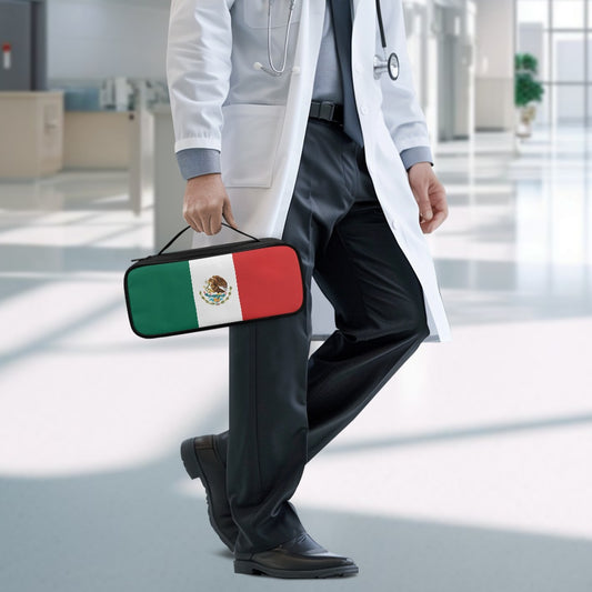Mexico Flag Inspired Stethoscope Storage Bag