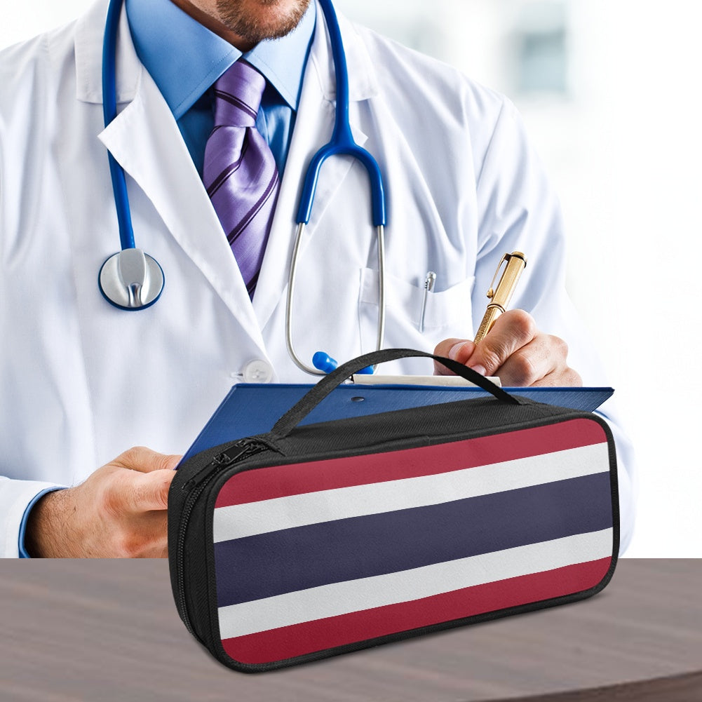 Thailand Flag Inspired Stethoscope Storage Bag