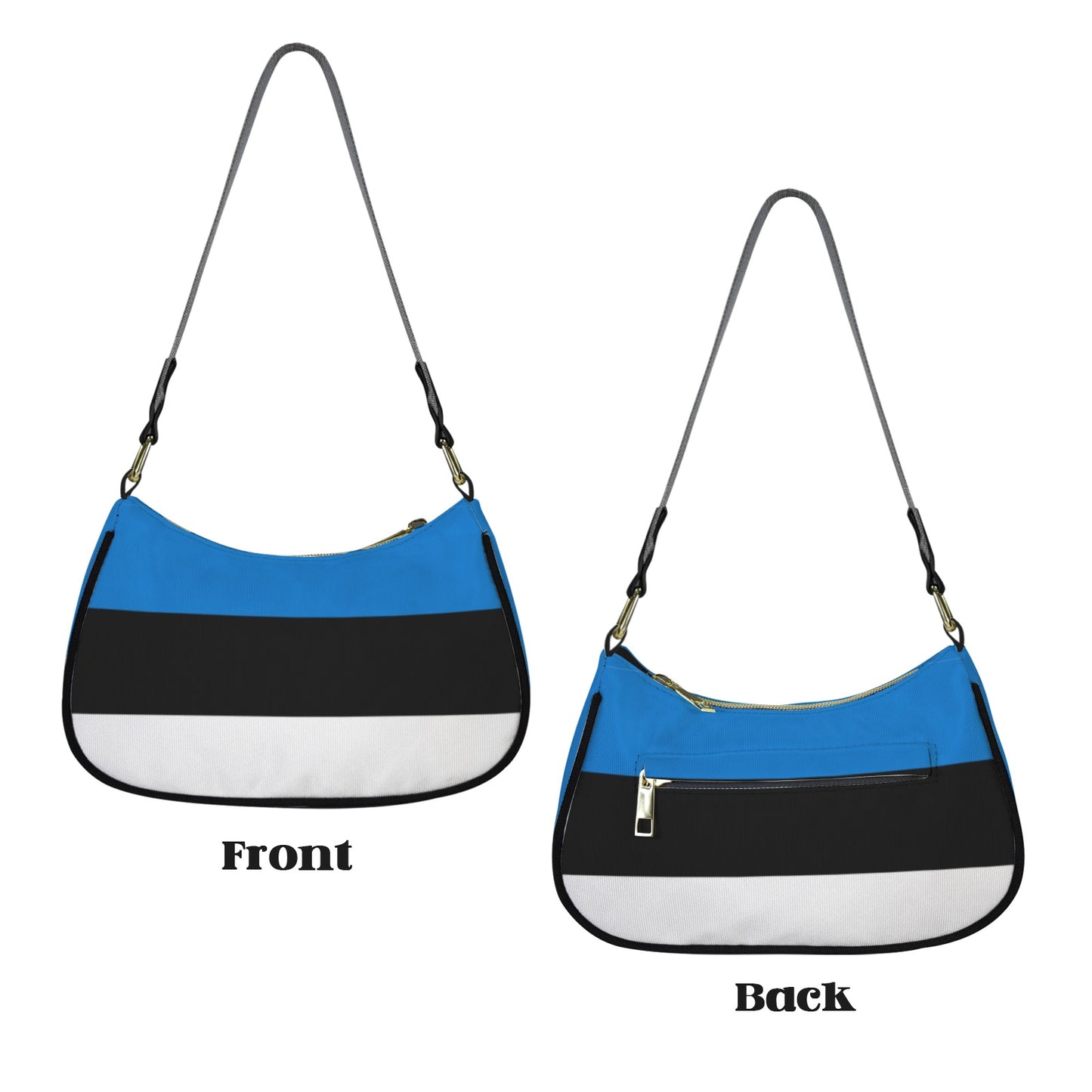 Estonia Flag Inspired Women's Shoulder Bag