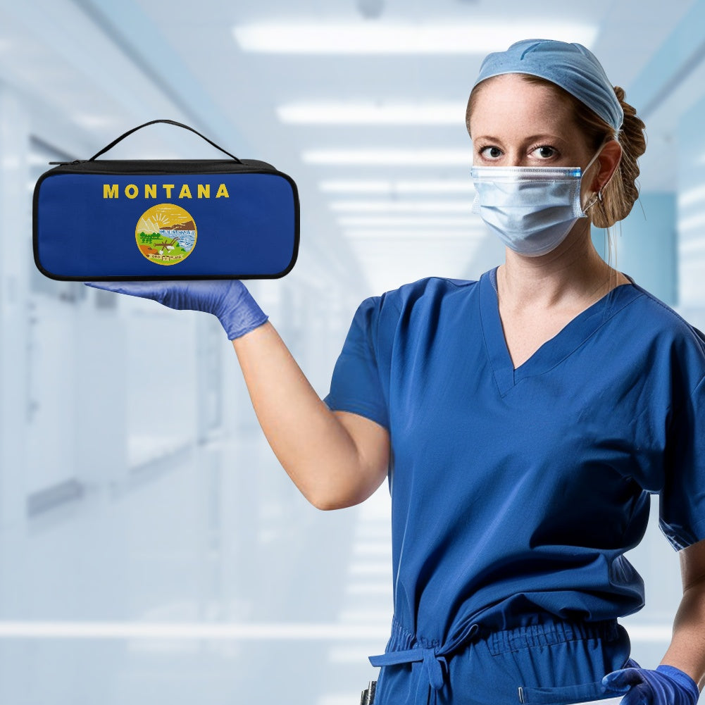 Montana Flag Inspired Stethoscope Storage Bag