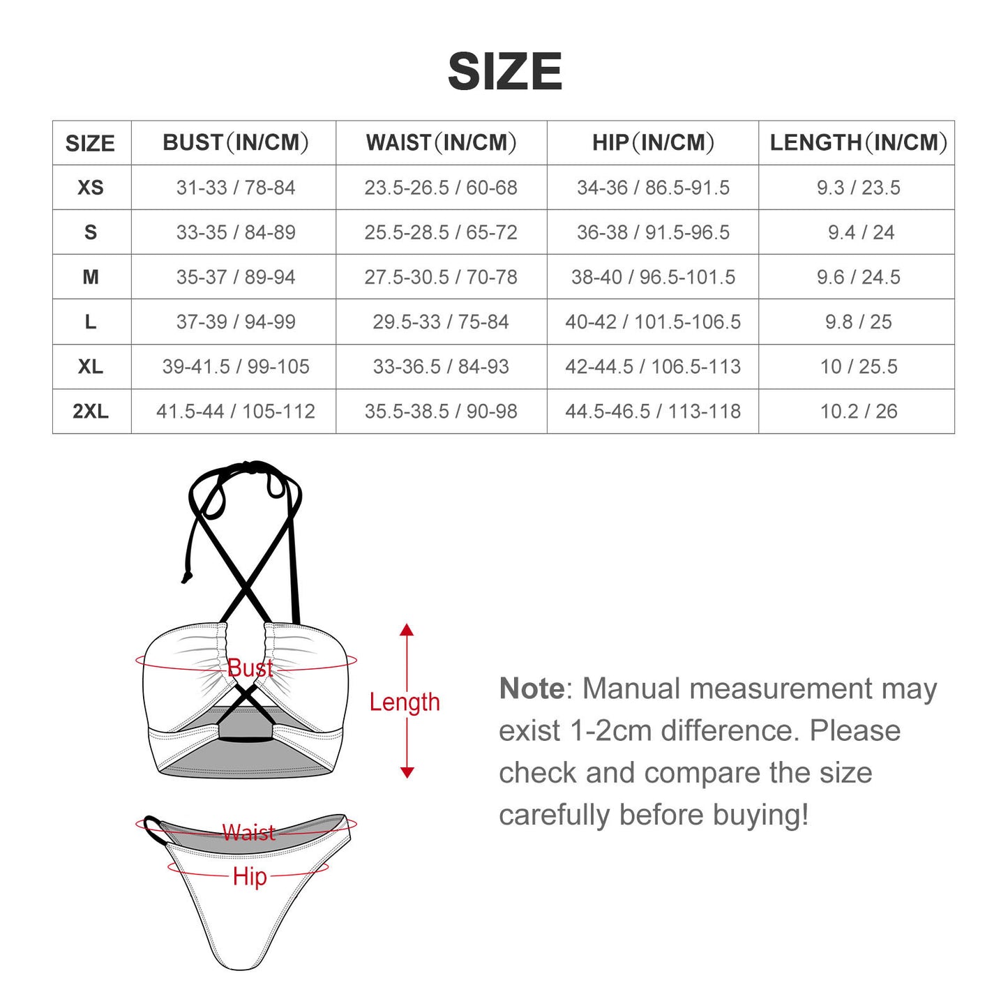 Mexico Flag Inspired Bikini Swimsuit (J197D59)