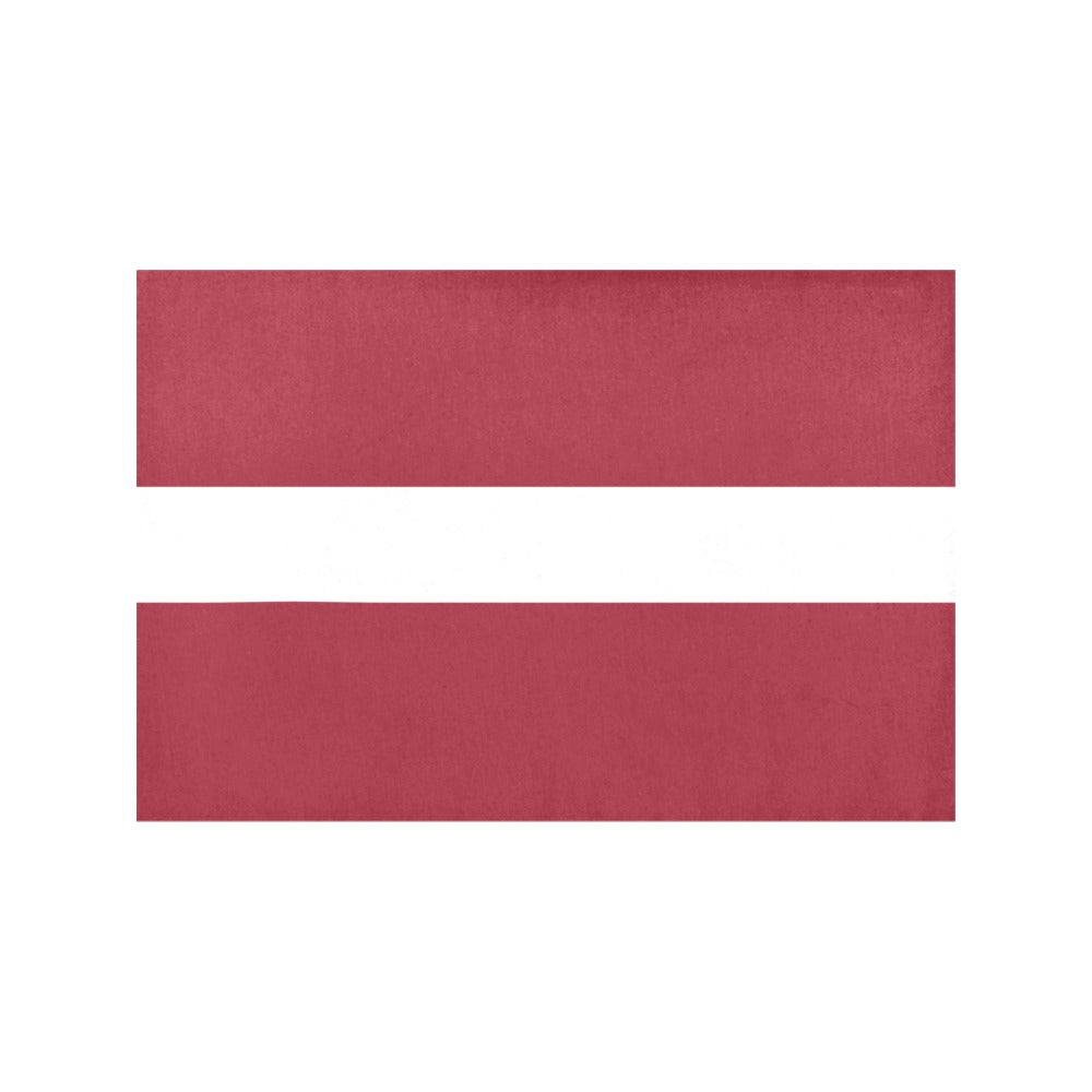 Latvia Flag Placemats 12" x 18" (Set of 6)