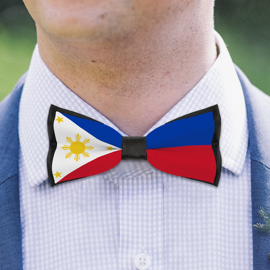 Philippines Flag Inspired Bow Tie – Look Sharp, Show your Columbian Pride