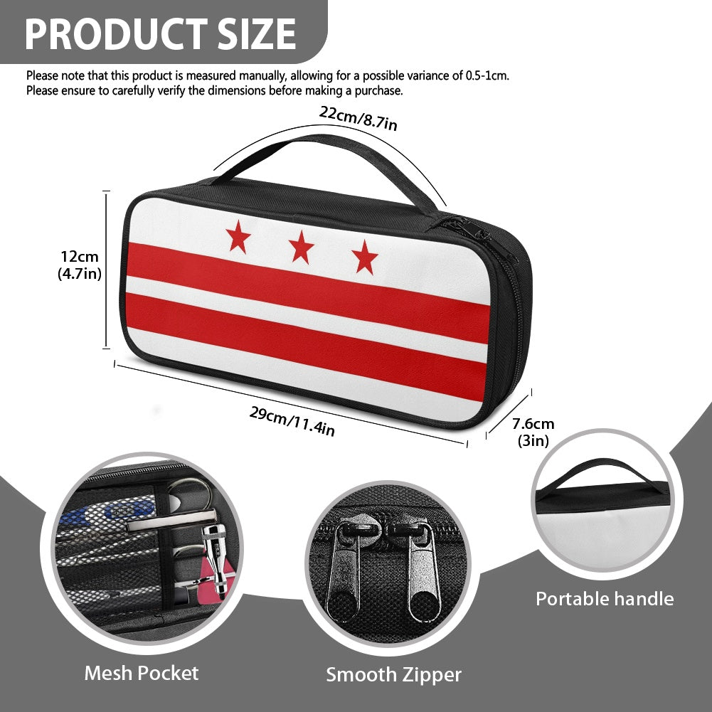 Washington DC Flag Inspired Stethoscope Storage Bag