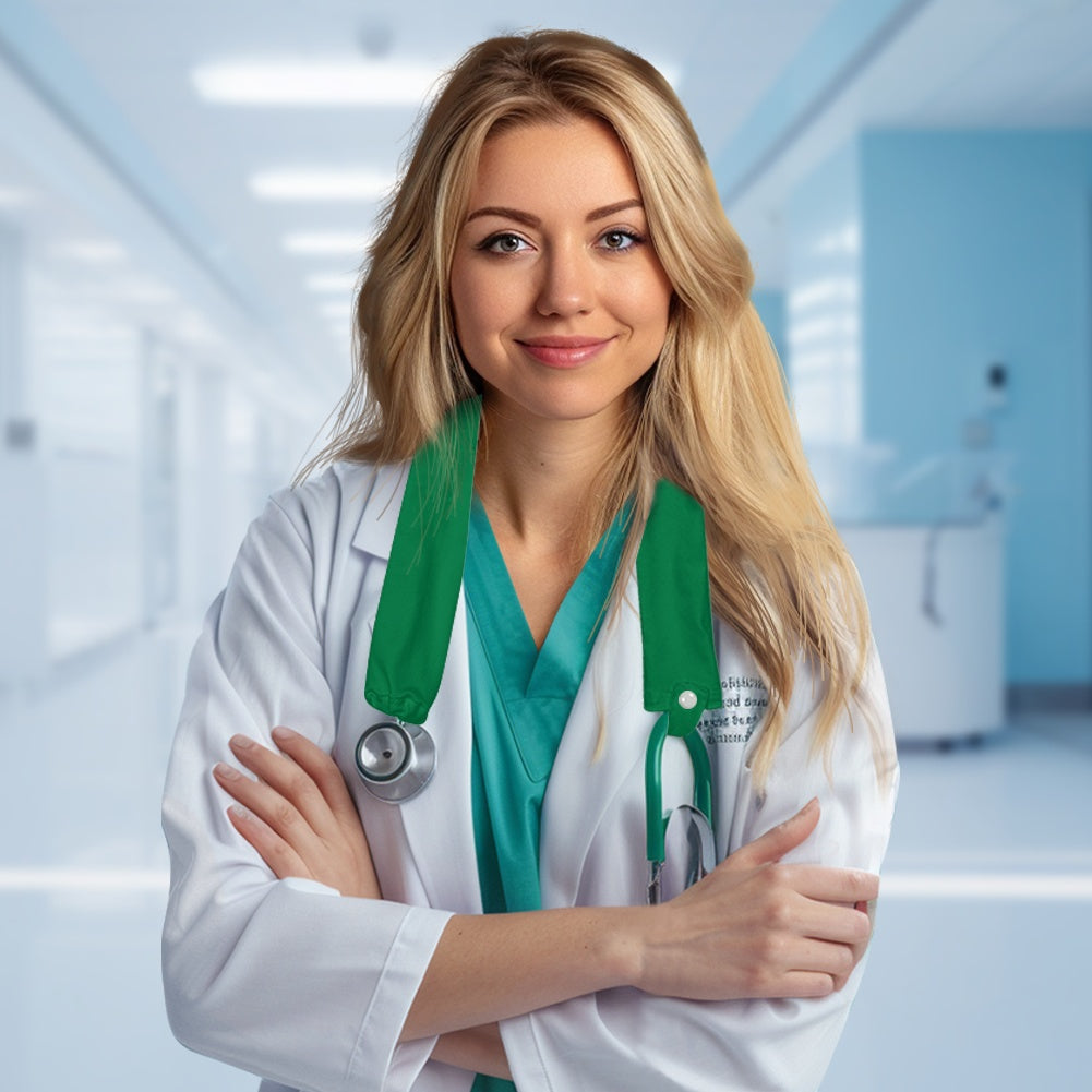 Brazil Flag Inspired Stethoscope Protective Cover