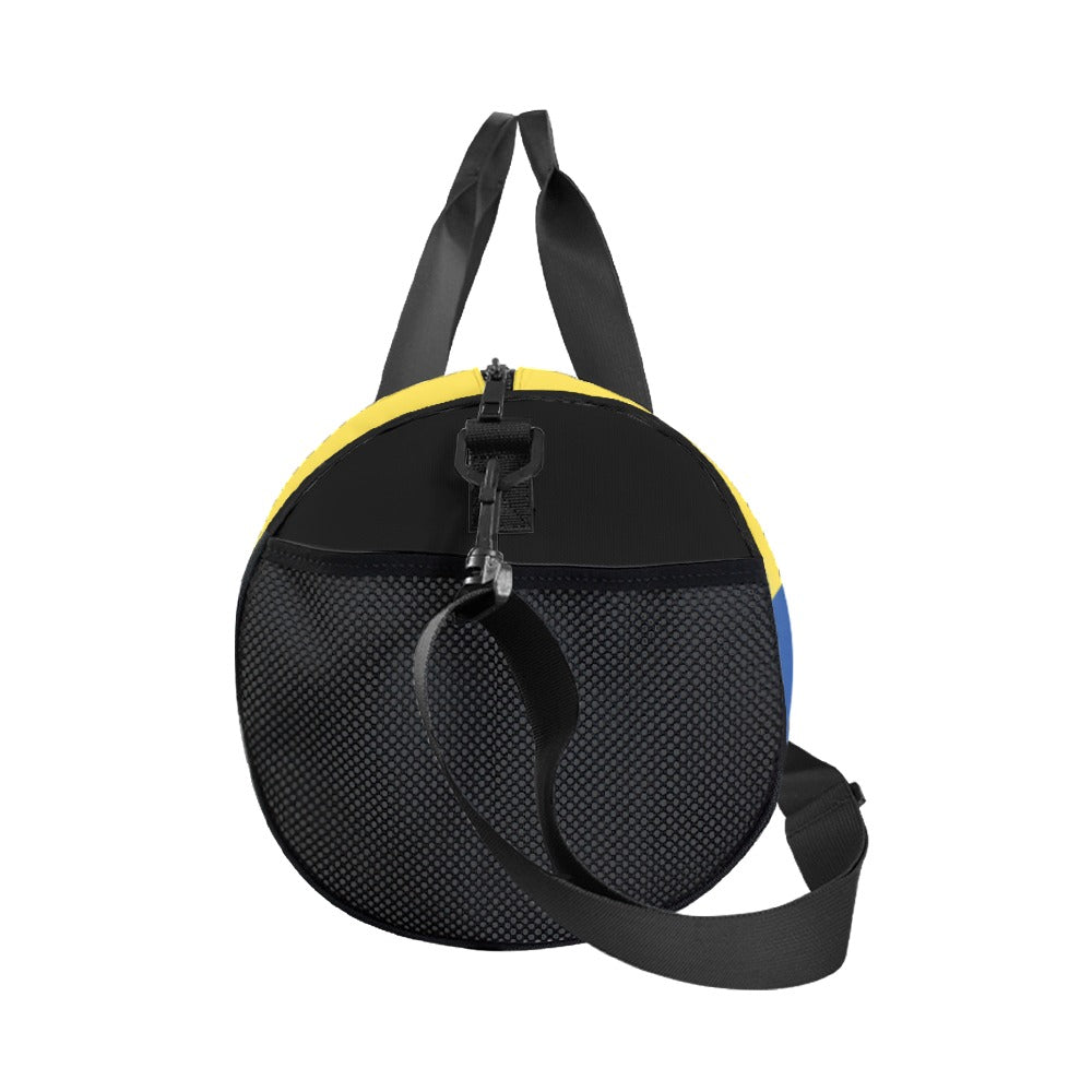 Ecuador Flag Inspired Travel Duffel Bag