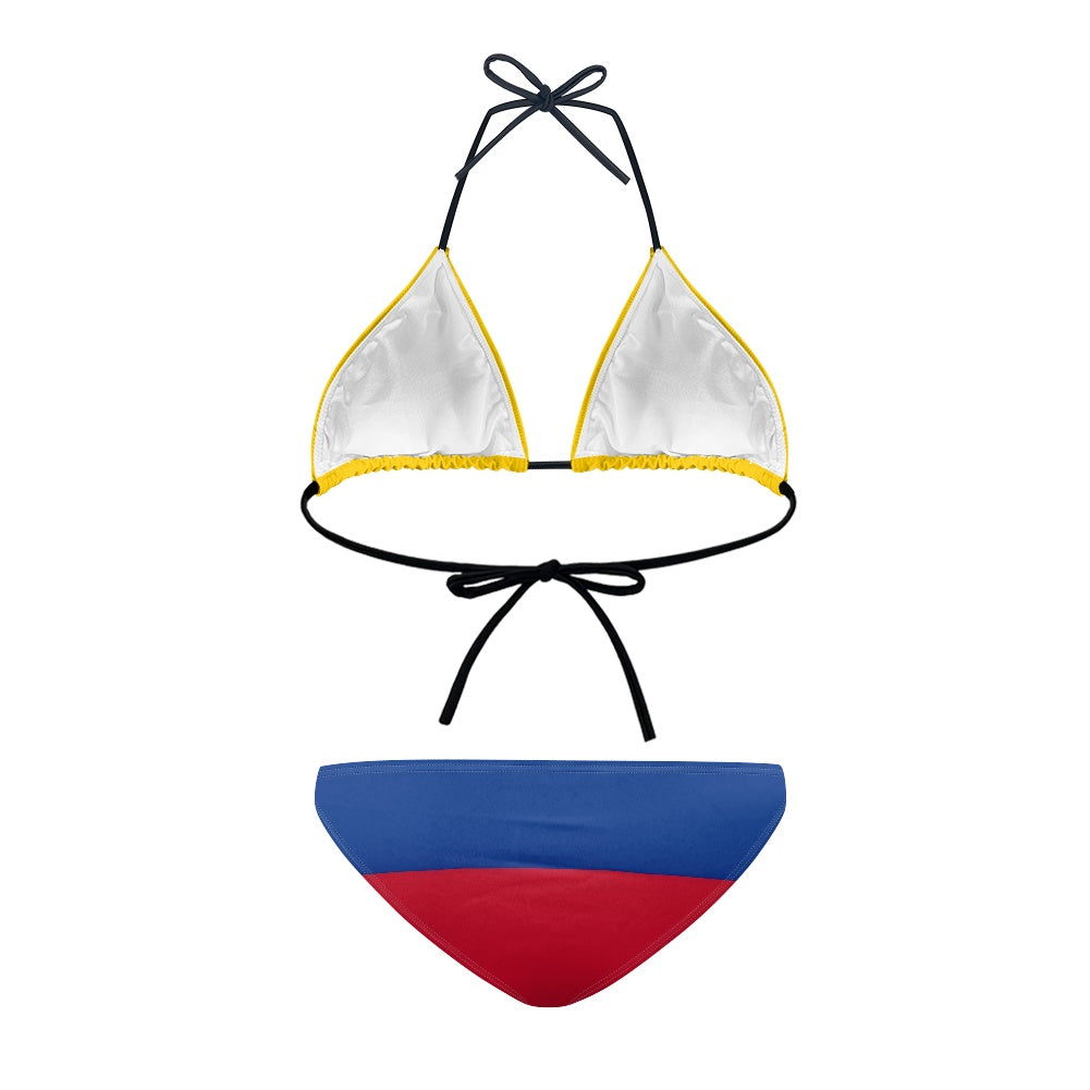 Colombia Flag Inspired Women's Bikini