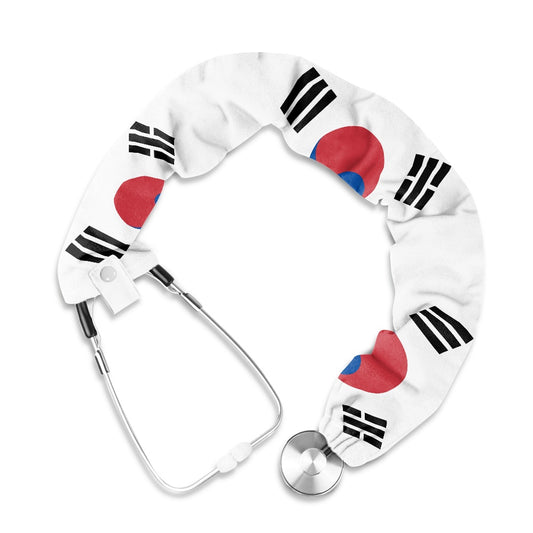 South Korea Flag Inspired Stethoscope Protective Cover