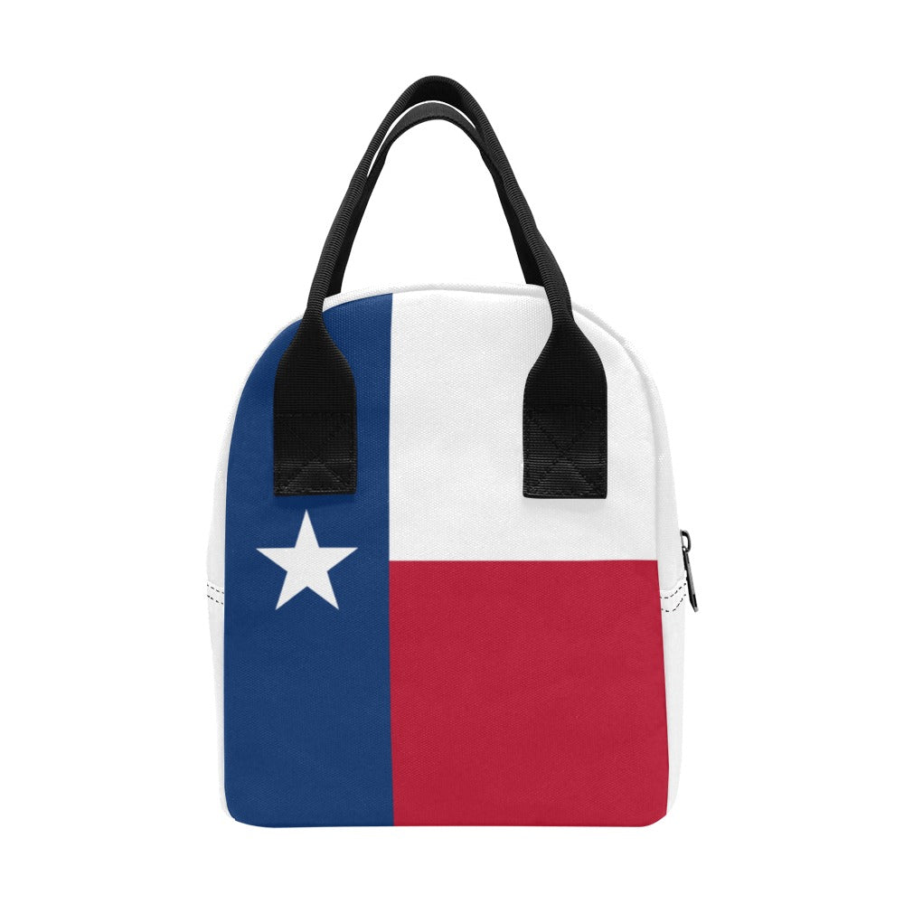 Texas Flag Inspired Insulated Lunch Bag