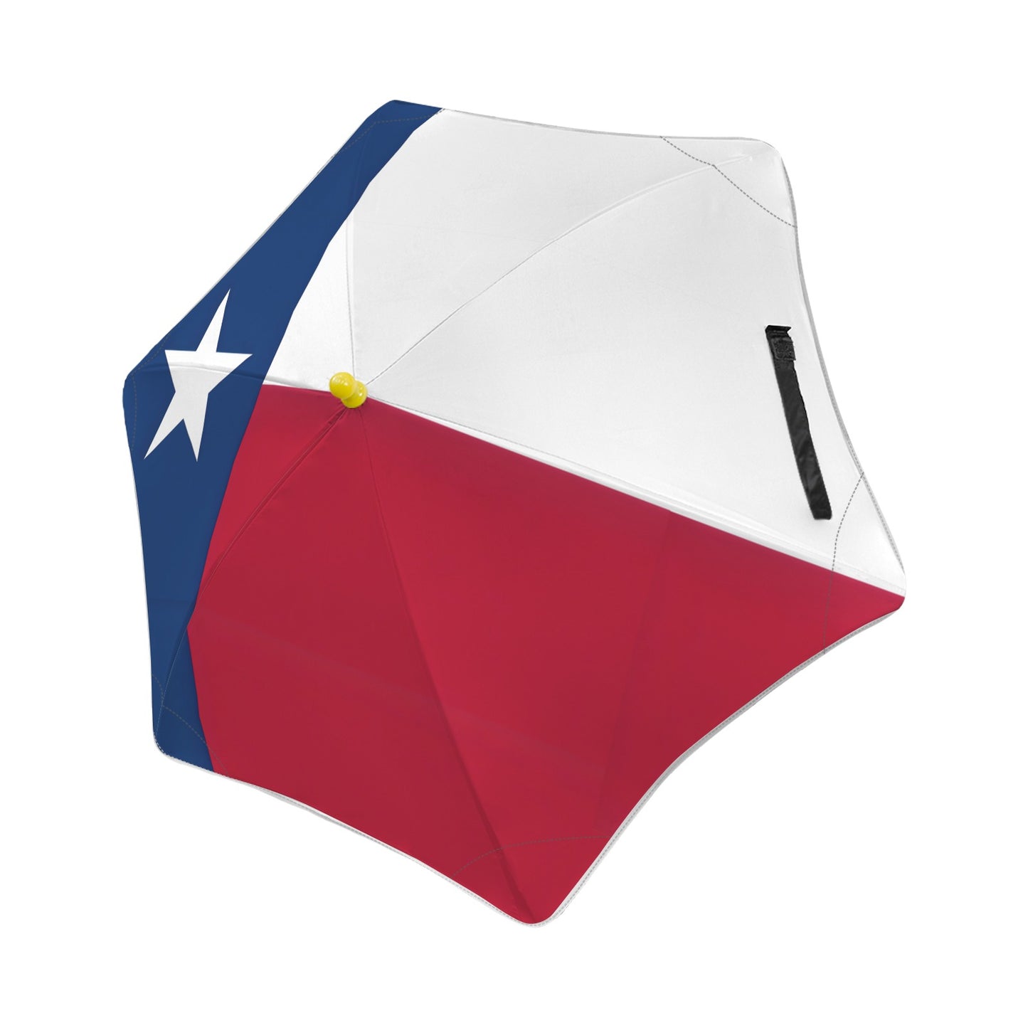 Texas Flag Inspired Kids Safe Round Corner Umbrella