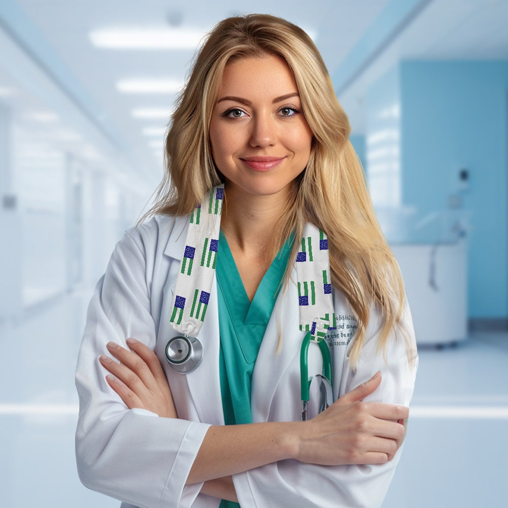 NYPD Flag Inspired Stethoscope Protective Cover