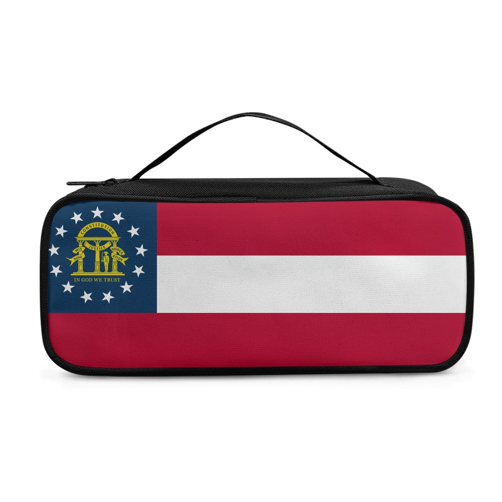 Georgia Flag Inspired Stethoscope Storage Bag