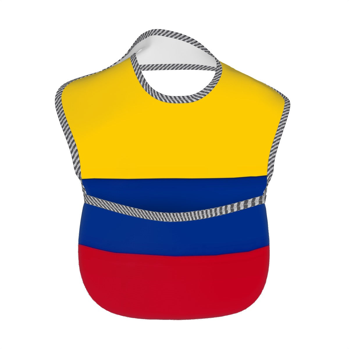 Colombia Flag Inspired Baby Bib