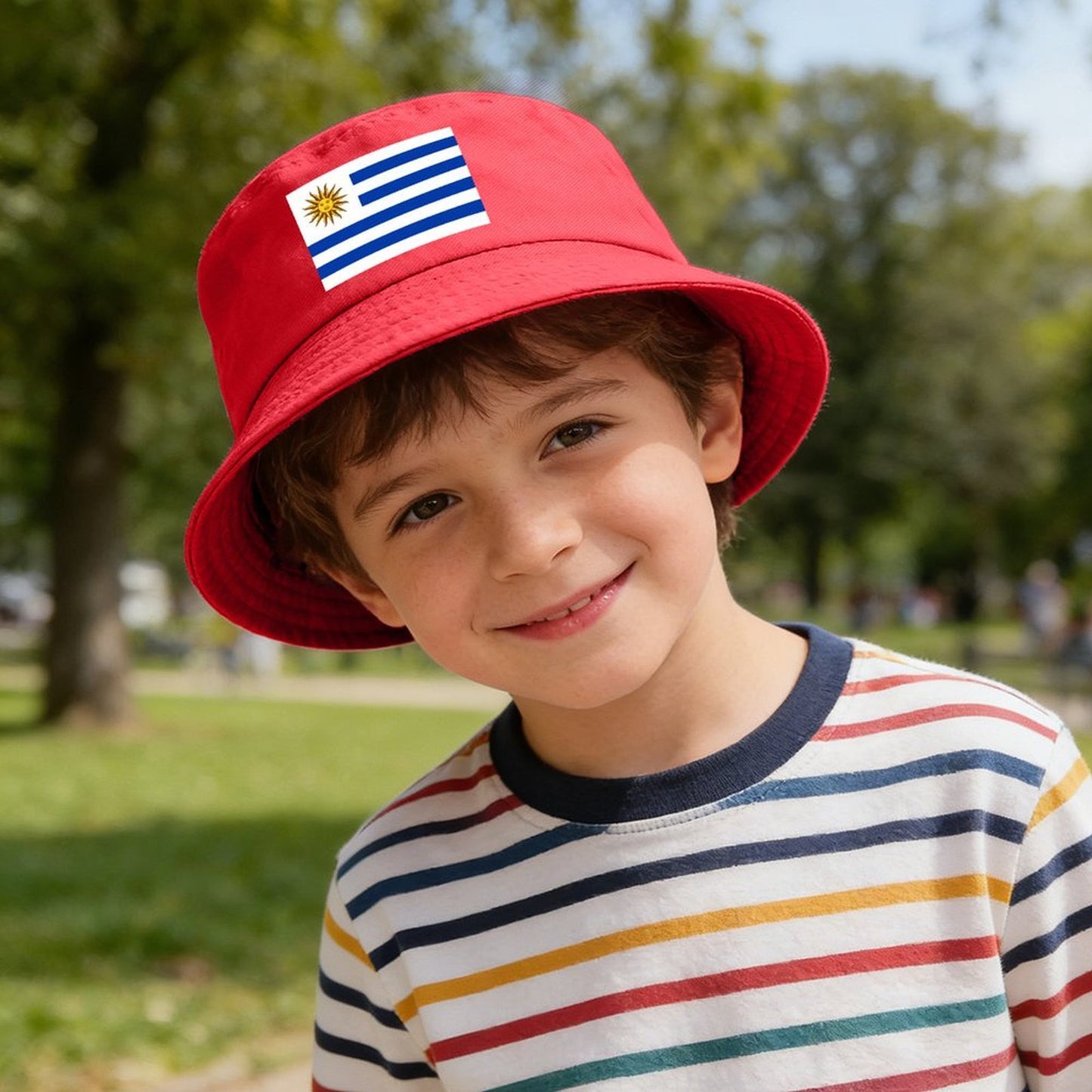 Paraguay Flag Design Kids’ Bucket Hat | Ships from USA