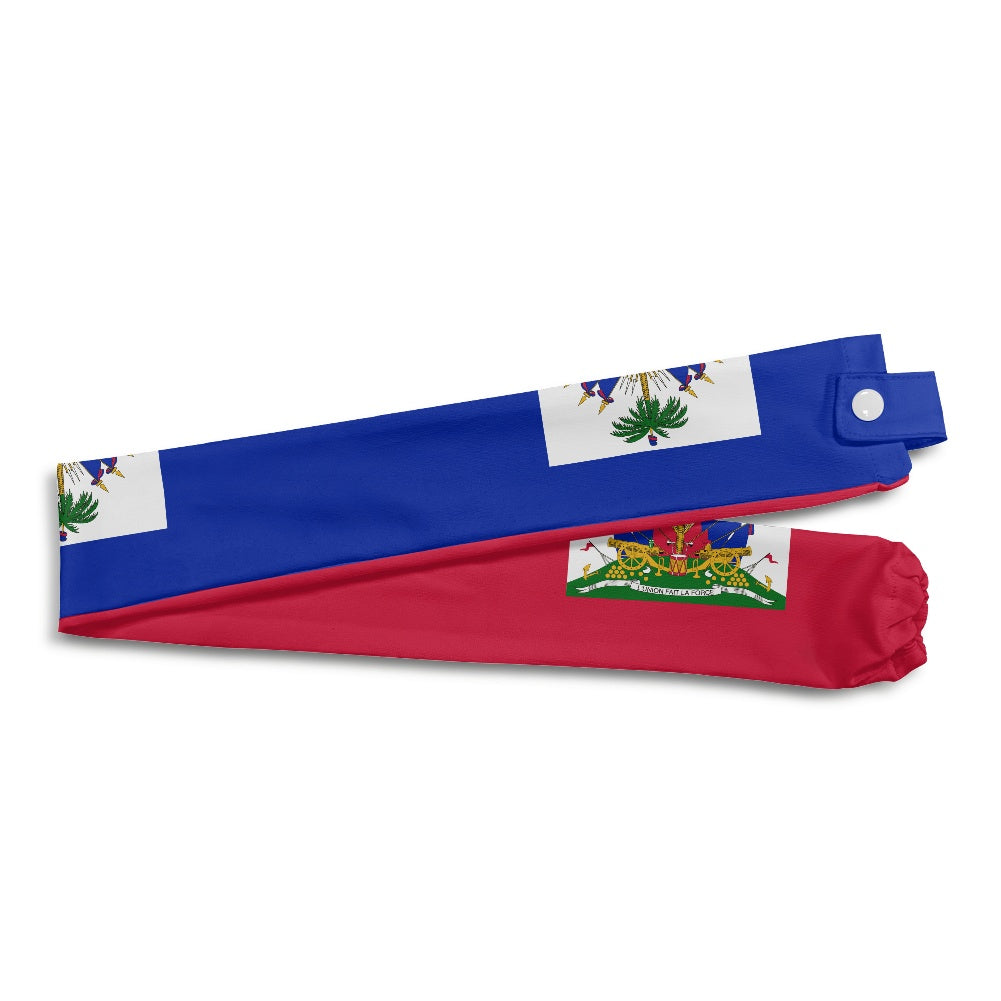 Haiti Flag Inspired Stethoscope Protective Cover