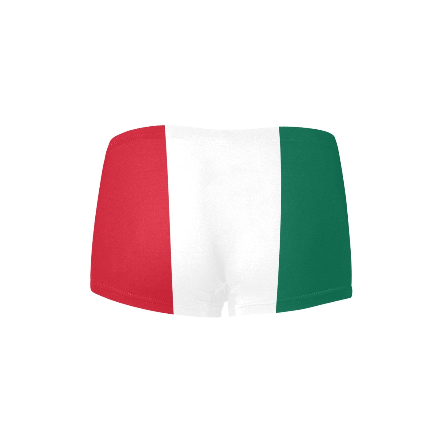 Mexico Flag Inspired Women's  Boyshort Panties