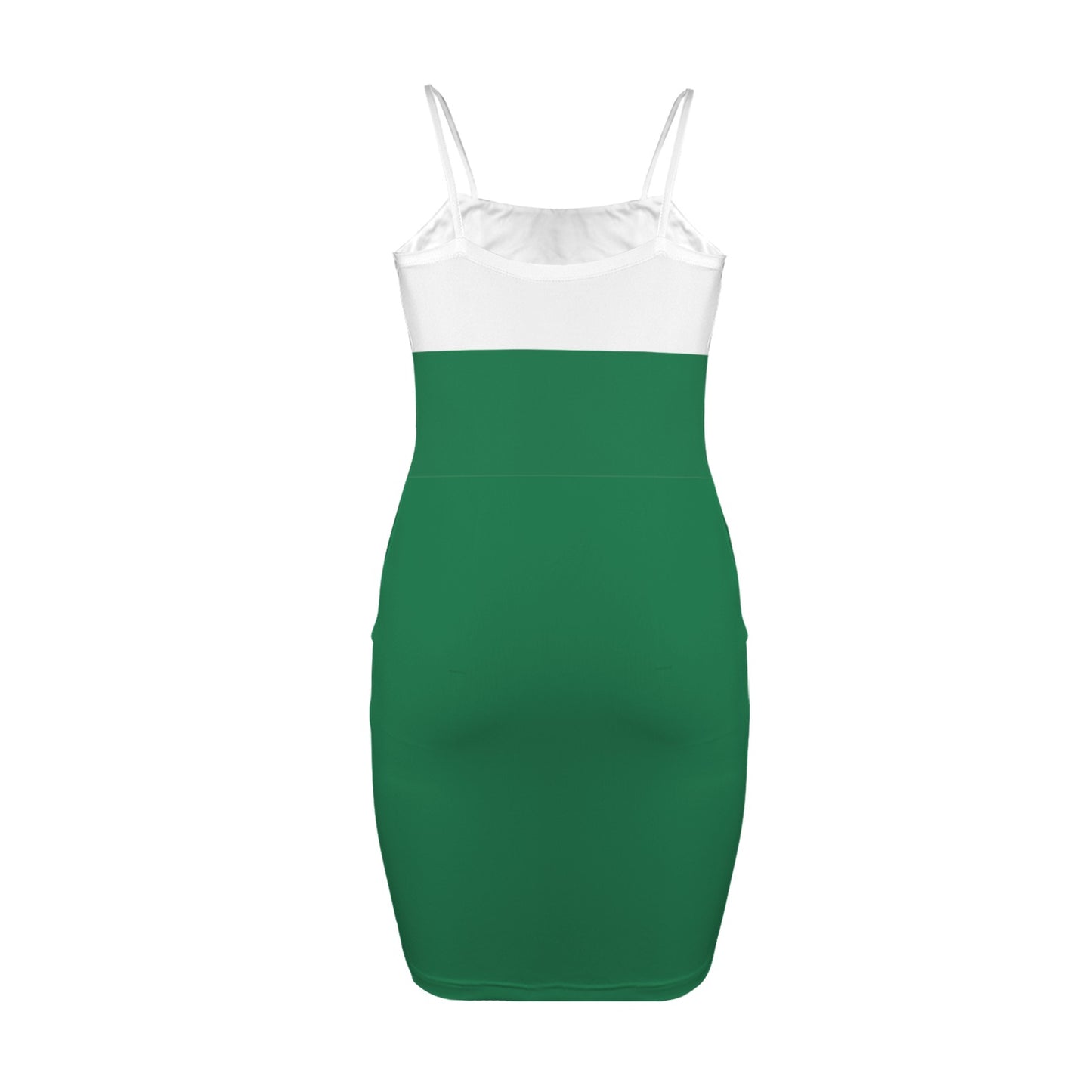 India Flag Inspired Backless Spaghetti Strap Bodycon Dress
