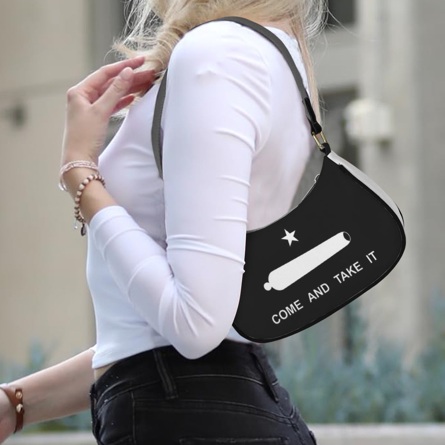 Come and Take It Flag Women's Shoulder Bag