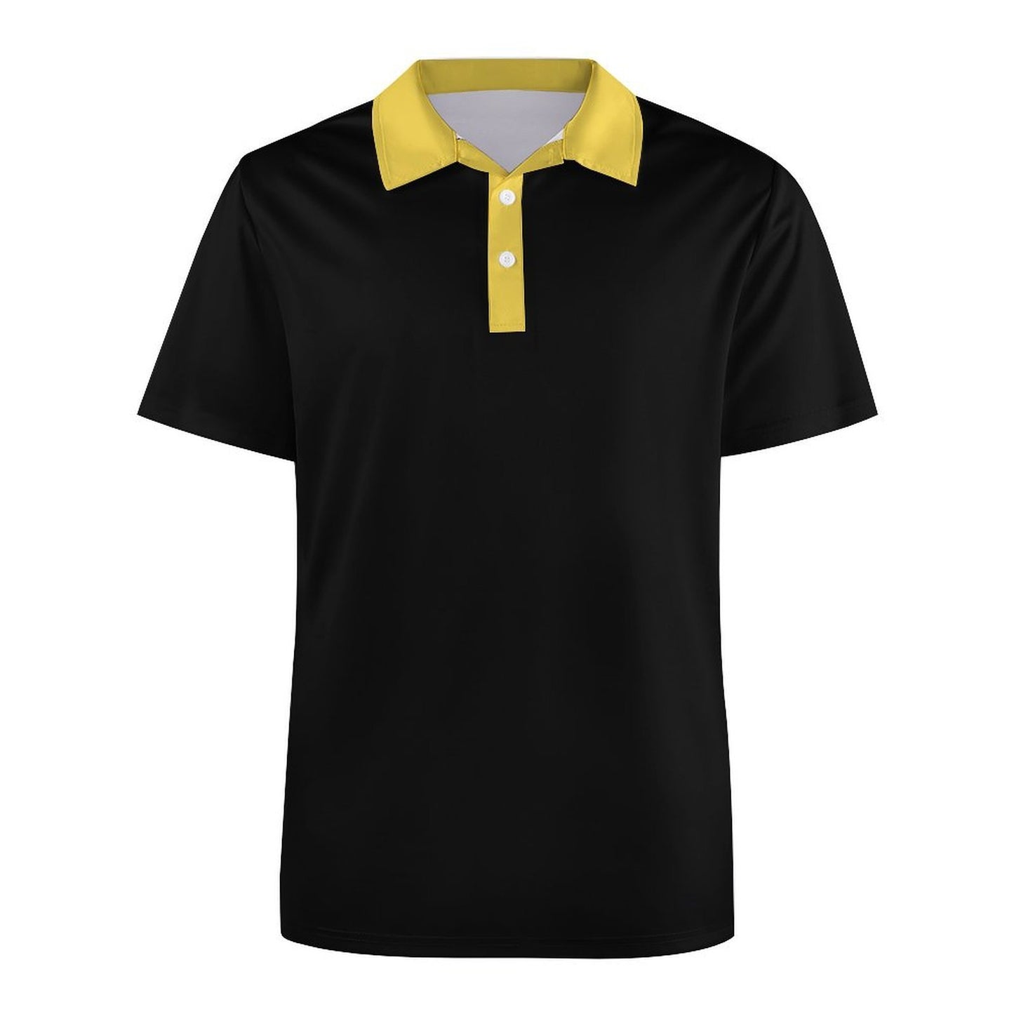 Thin Gold Line Flag Inspired Women's Straight Fit Polo Shirt