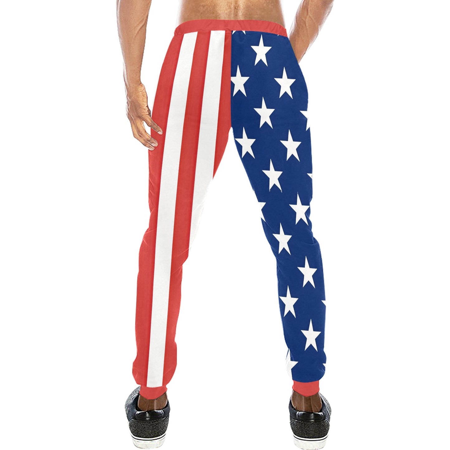 USA/American Flag Inspired All Over Print Unisex Sweatpants