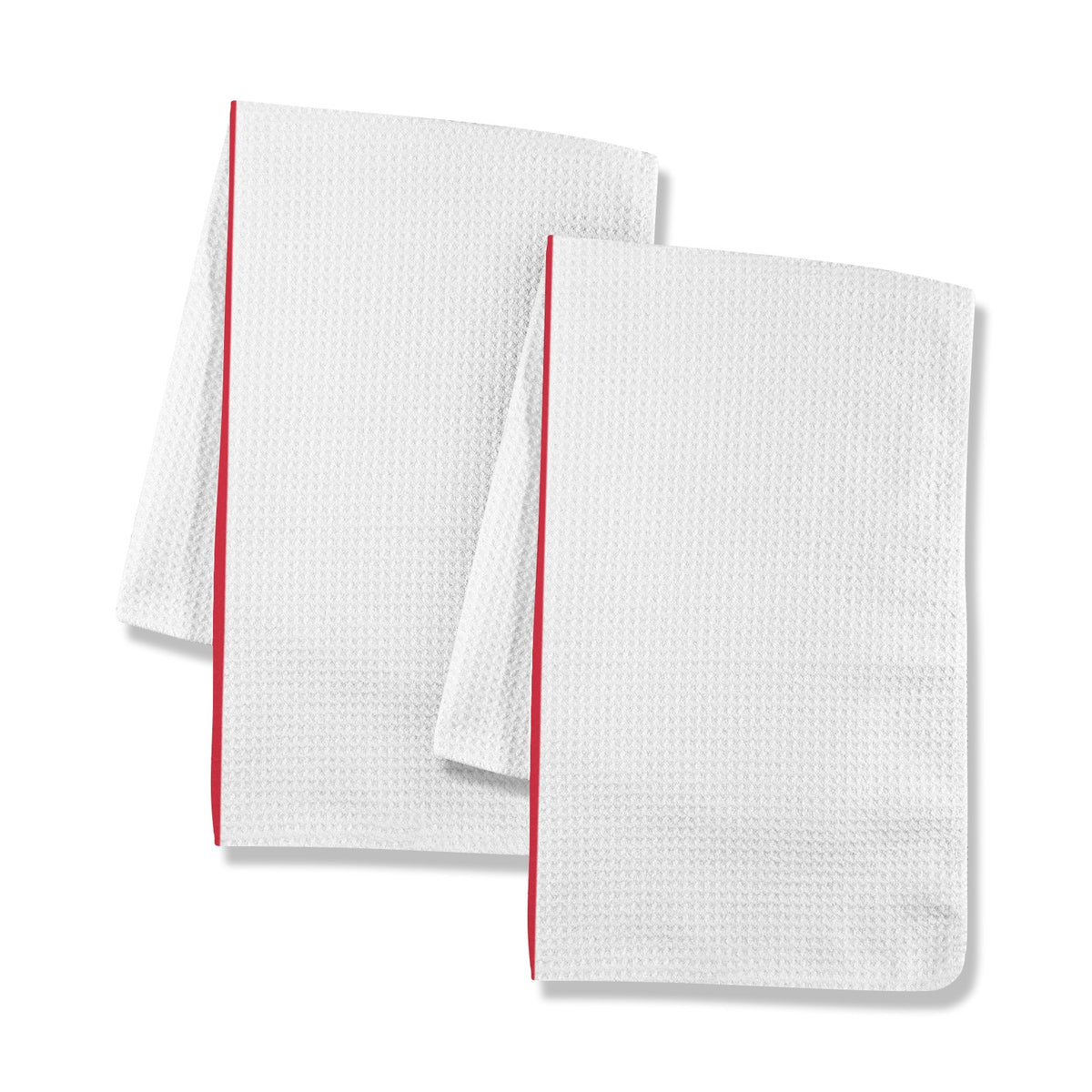 Monaco Flag Inspired Kitchen Towel 40X60cm (Pack of 2) | Printed In the USA