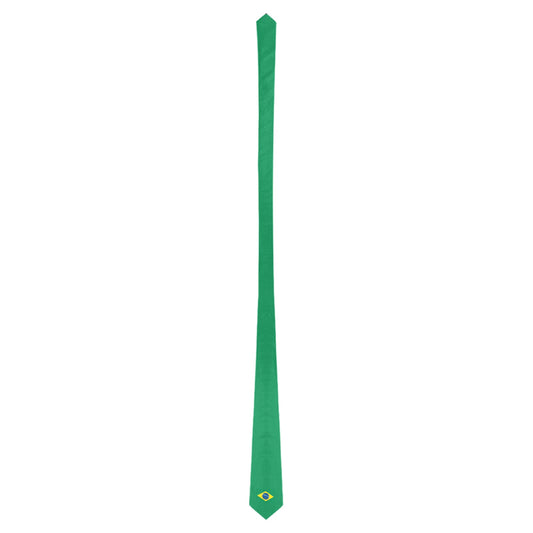 Brazil Flag Inspired Classic Necktie (Two Sides)