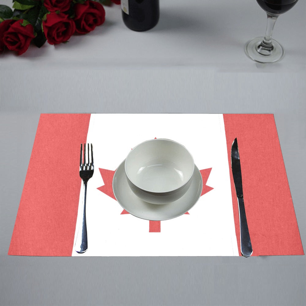 Canada Flag Placemats 12" x 18" (Set of 6)