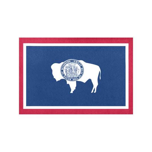 Wyoming Flag Placemats 12" x 18" (Set of 6)