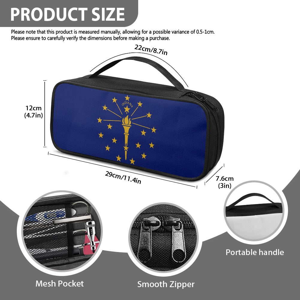 Indiana Flag Inspired Stethoscope Storage Bag