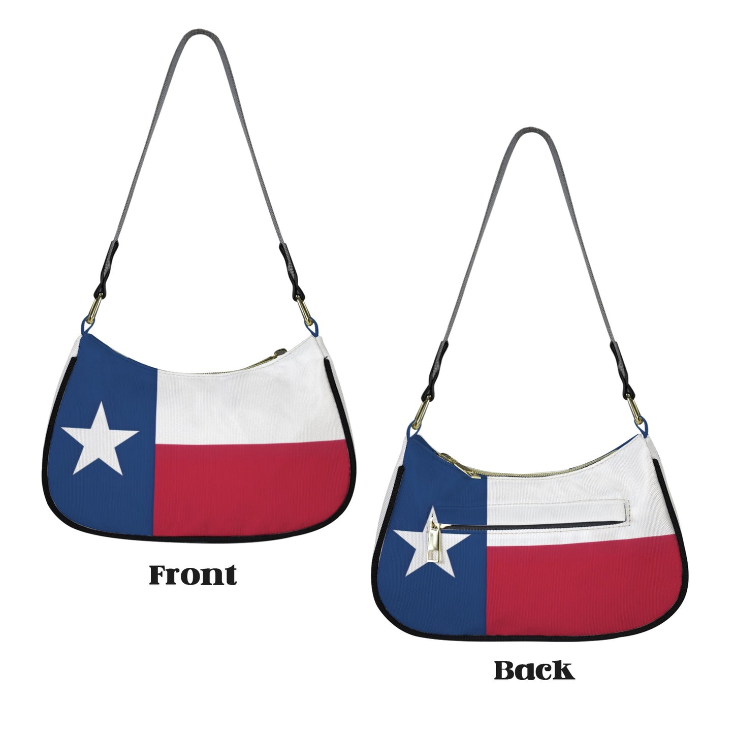 Texas Flag Inspired Women's Shoulder Bag