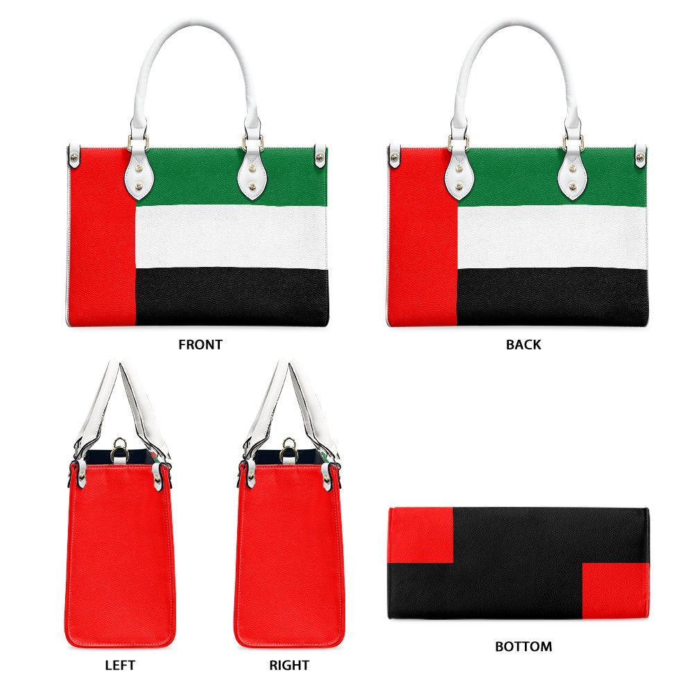 United Arab Emerates Ladies PU handbag - Luv My Flag