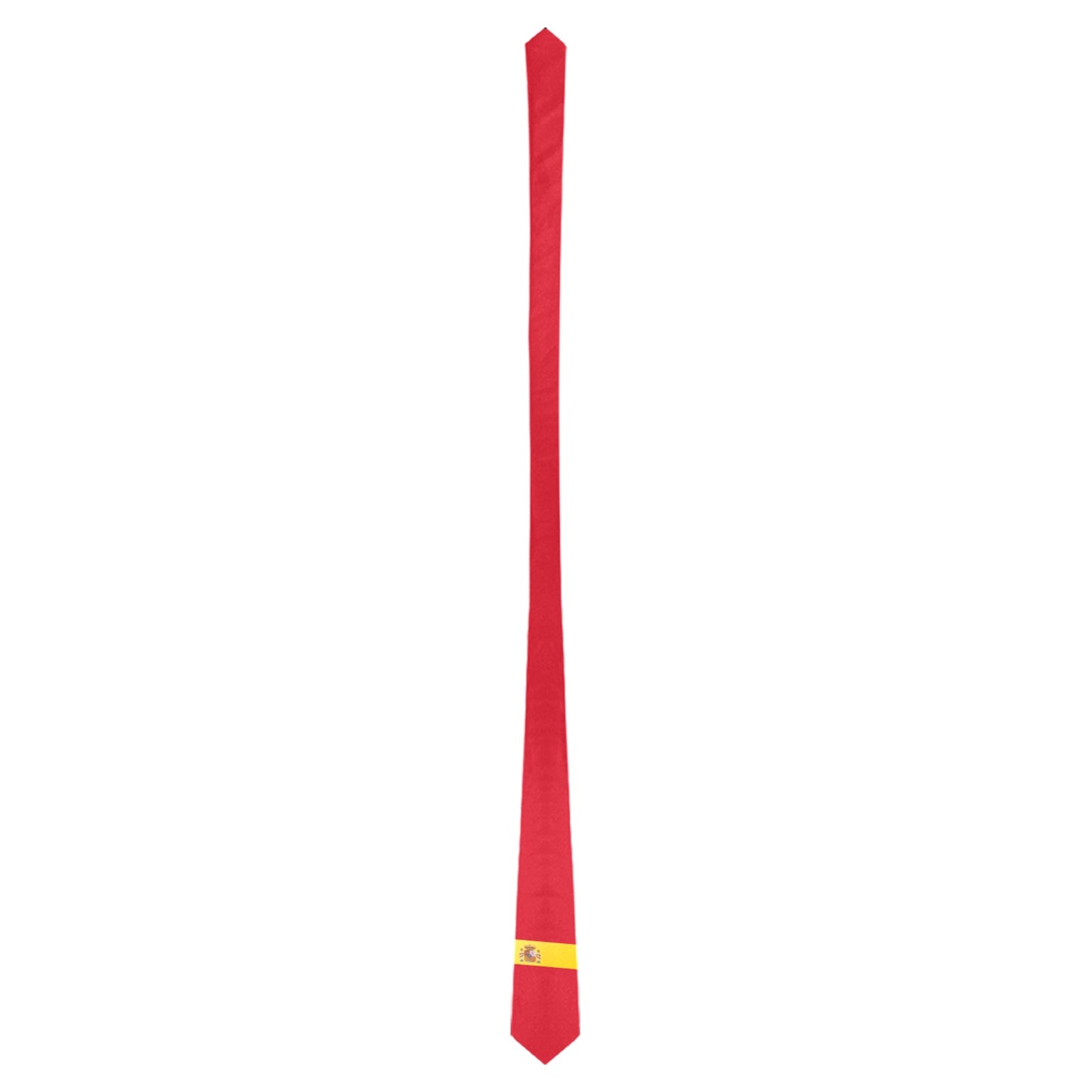 Spain Flag Inspired Classic Necktie (Two Sides)