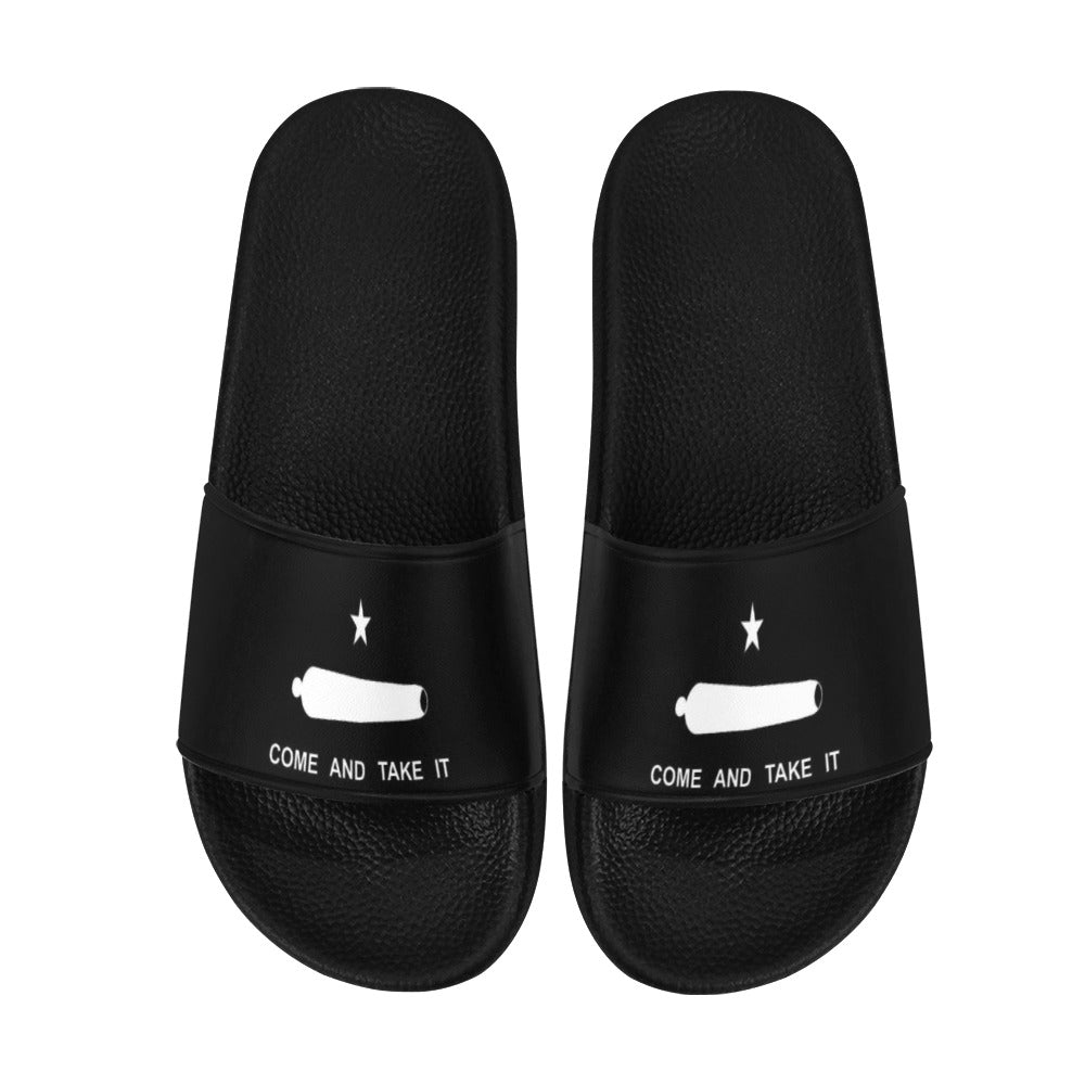 Come and Take It Flag Inspired Women's Slide Sandals