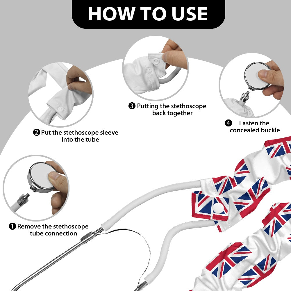 UK/Great Britain Stethoscope Protective Cover
