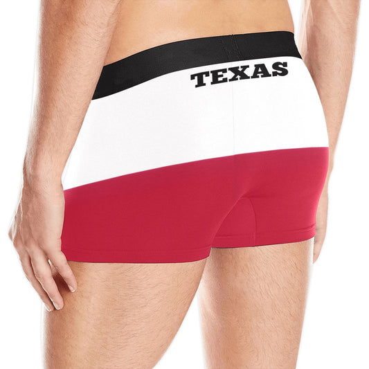 Texas Flag Inspired Mens Boxer Briefs Made in the USA