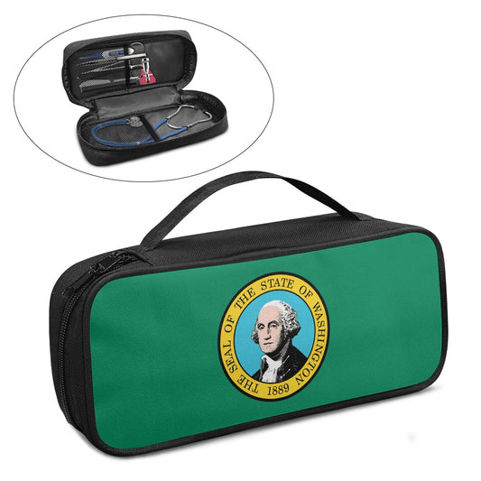 Washington Flag Inspired Stethoscope Storage Bag
