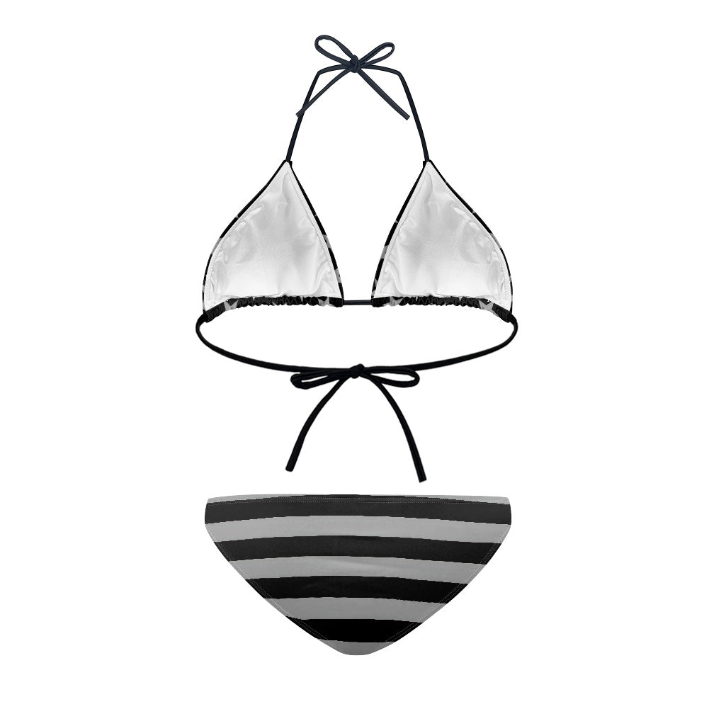 Thin Blue Line Flag Inspired (subdued) Bikini