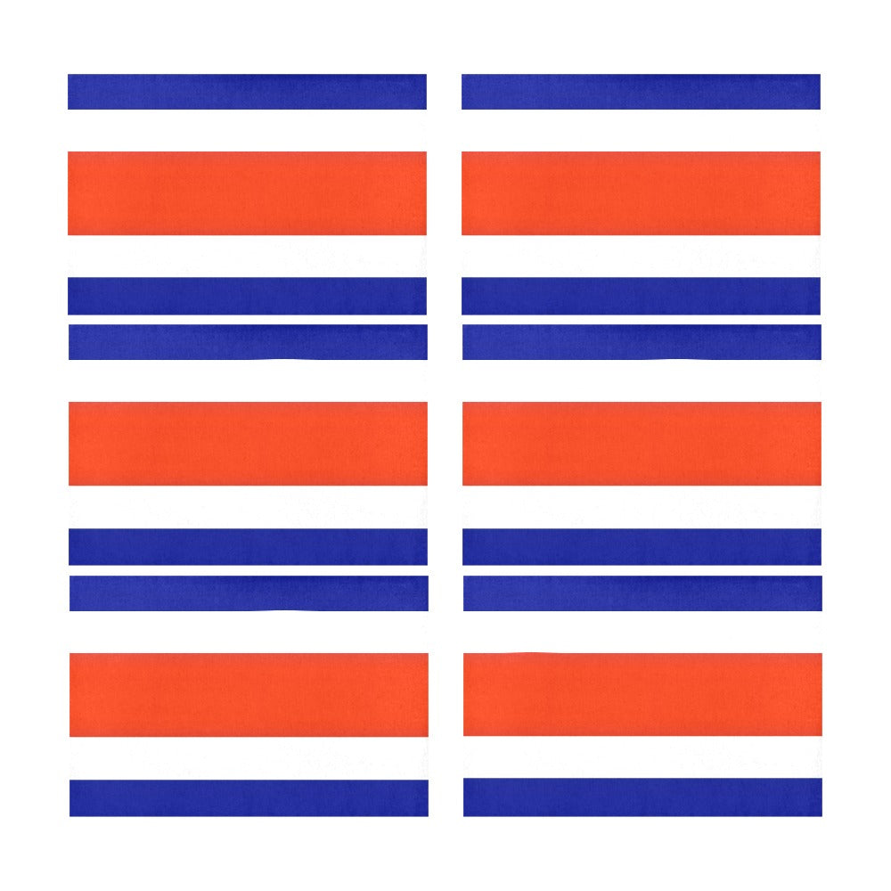 Costa Rica Flag Placemats 12" x 18" (Set of 6)