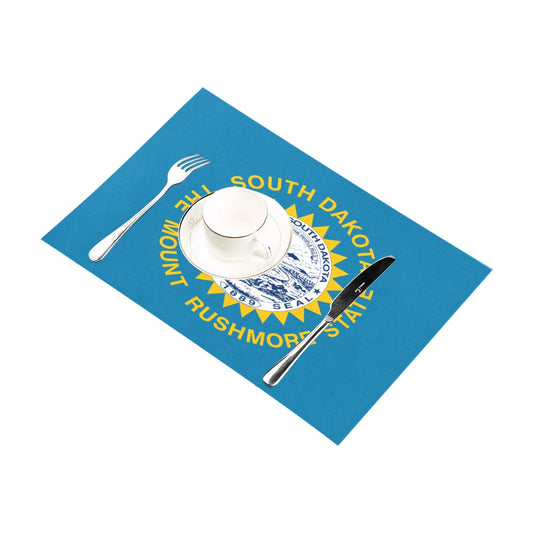 South Dakota Flag Placemats 12" x 18" (Set of 6)