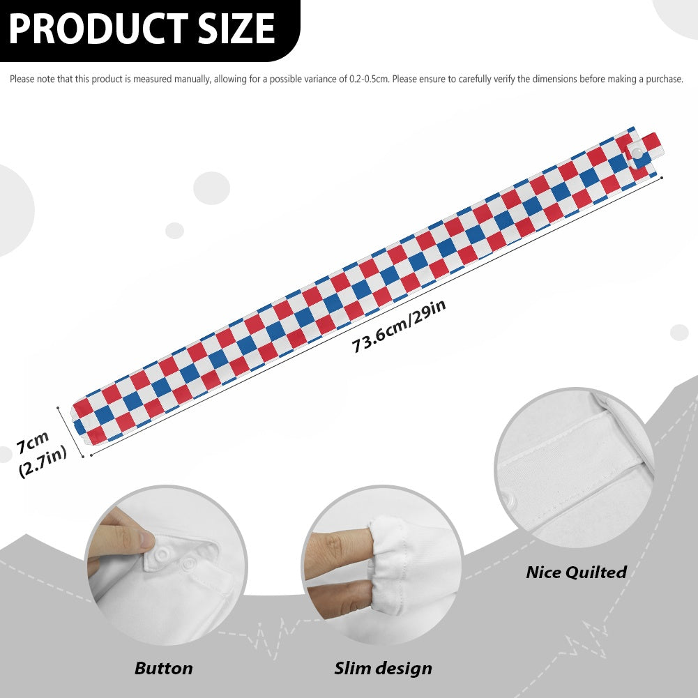 USA/American Flag Inspired Checkered Pattern Stethoscope Protective Cover