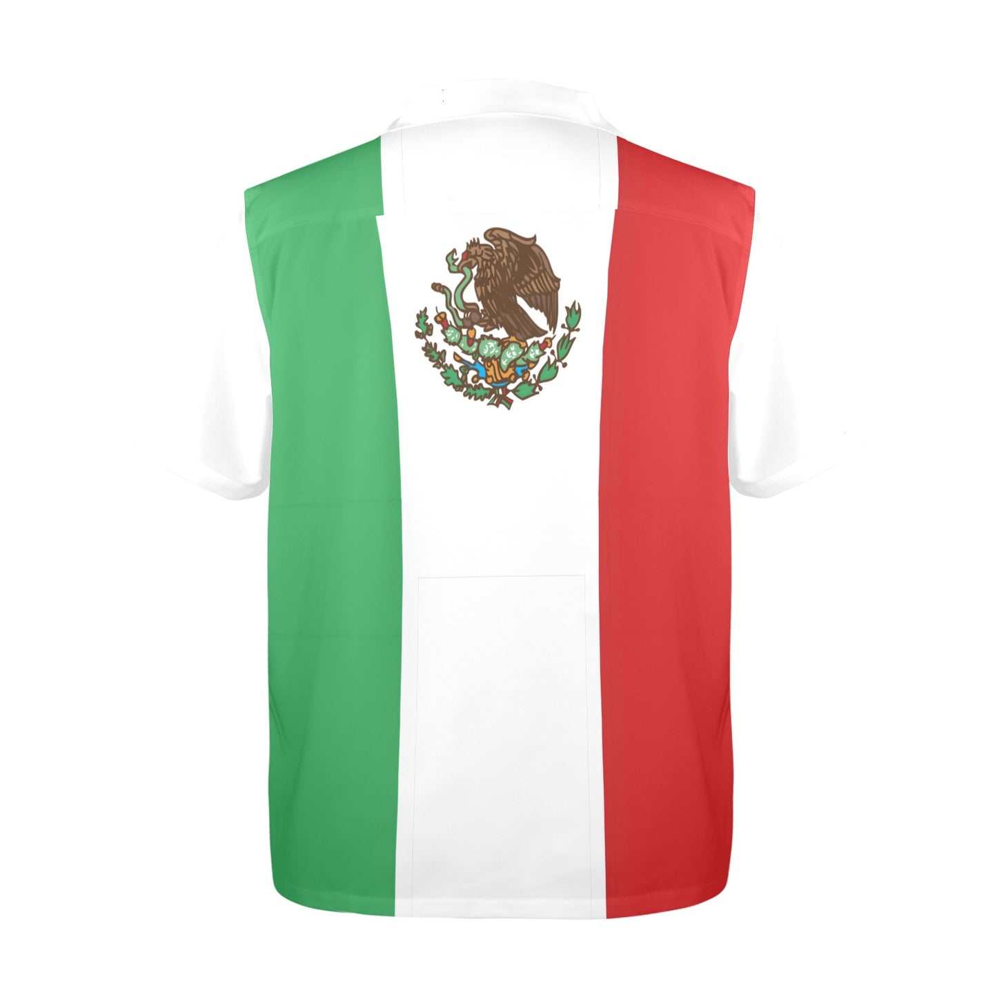 Mexico Flag Hawaiian Shirt (Made in USA)