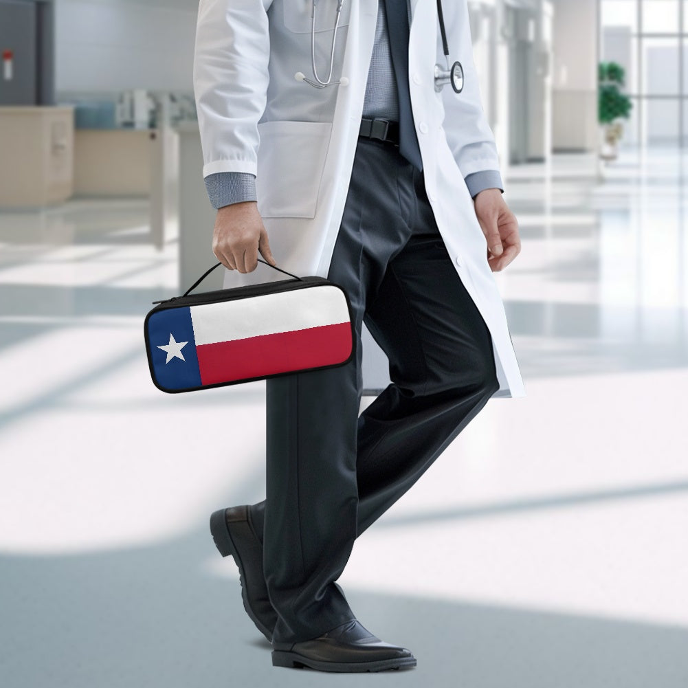Texas Flag Inspired Stethoscope Storage Bag